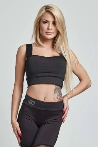 Gym Provocateur Top Brave Black